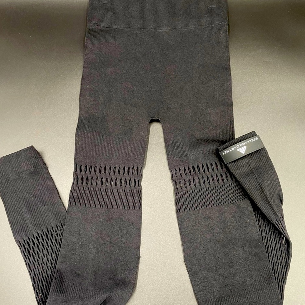 Woman’s Stella McCartney Adidas Small Black Leggings - Picture 1 of 6